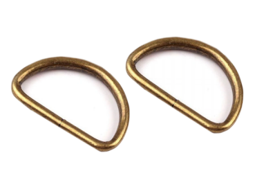 Halbring Altmessing - 32 mm